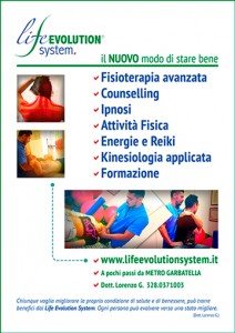 Locandina Centri Medici Garbatella - Life Evolution System